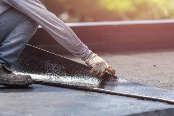 Professional Basement Waterproofing technician working in Olivehill, TN
